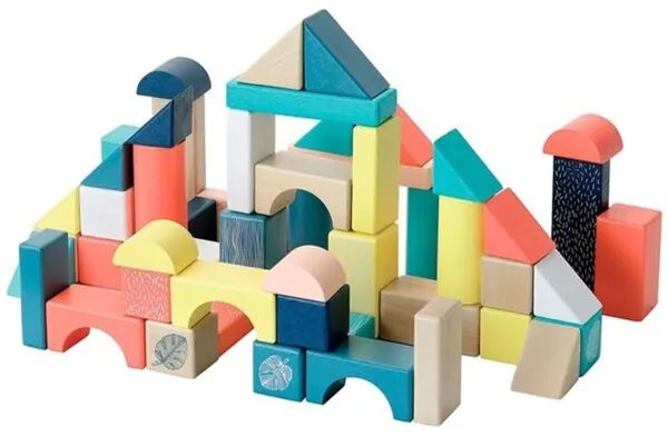 Vilac Byggklossar i en hink