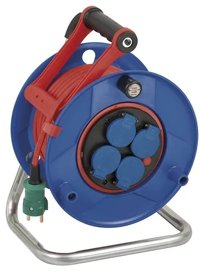 Brennenstuhl Kabelvinda 25m med jord Bremaxx-kabel