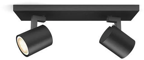 Philips Hue Runner Double Spot Svart