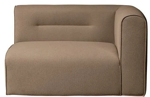 FDB Møbler - L44 Mols högermodul - Taupe