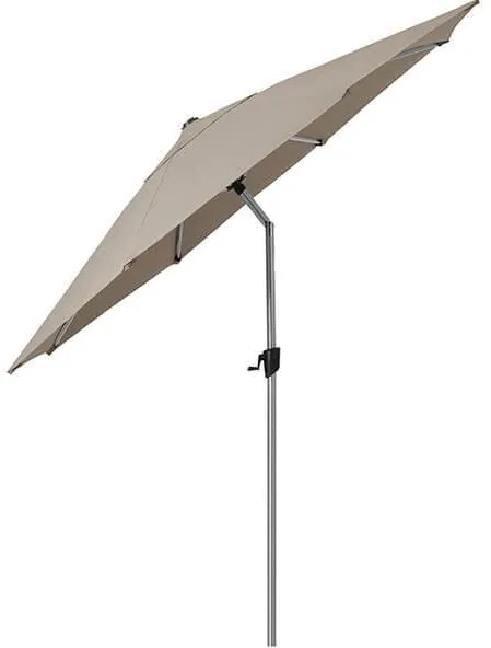Cane-Line Sunshade parasoll med tilt - Ø 300 cm - Taupe