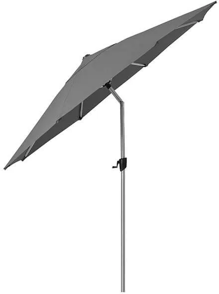 Cane-Line Sunshade parasoll med tilt - Ø 300 cm - Antracit