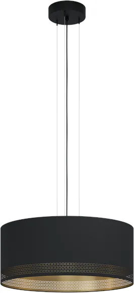 EGLO ESTEPERRA pendellampa svart