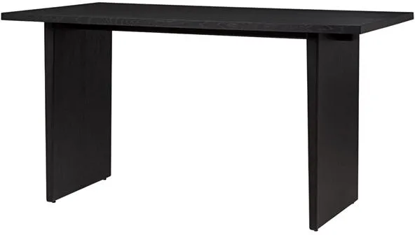 GUBI Private Desk Mörkbetsad Ek