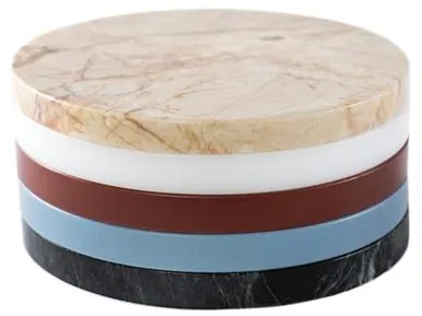 Valerie Objects Five Circles Skärbräda/Bordstablett Set C Flerfärgad