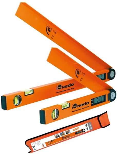 Nedo Digital vinkelmätare 600mm 0-200°